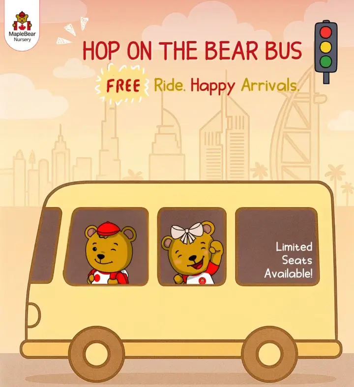 Maple Bear school bus transport