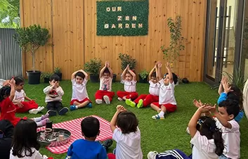 Children playing together