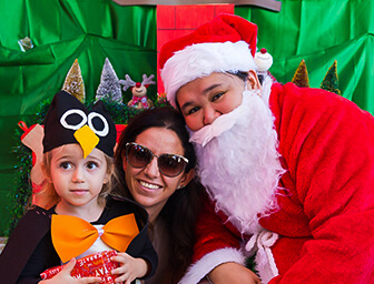 Family Time at Santa’s Workshop