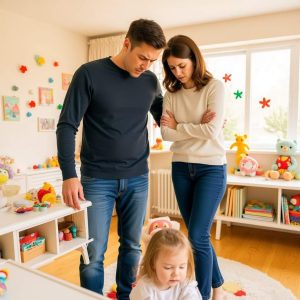 worried parent about nursery school